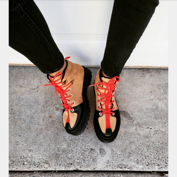 🚨END OF SUMMER SALE// platform combat boot camel - Picture 8 of 8